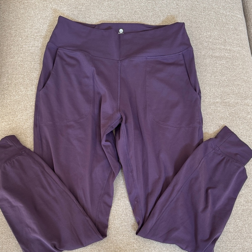 Senita Athletics Purple Track Pants